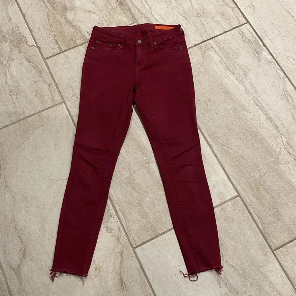 Jean Shop Red Jeans - Picture 8 of 12